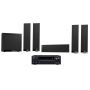 Домашний кинотеатр 5.1 KEF T301 BLACK + AV-ресивер Onkyo TX-NR696 B M3